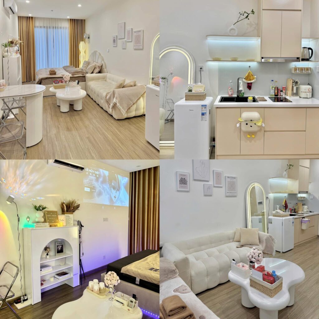 Homestay Vinhomes Ocean Park thường đã được trang bị full đồ
