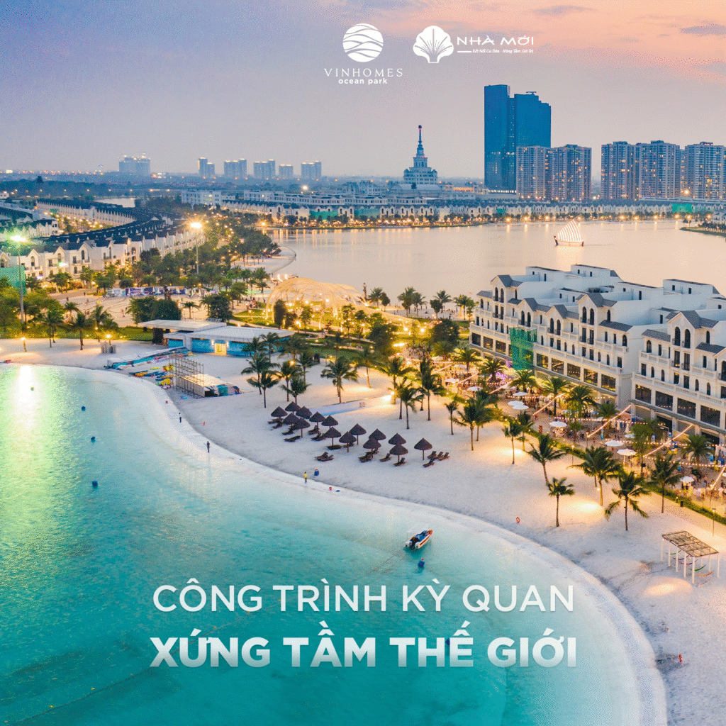 Tiện ích "All in one" tại Vinhomes Ocean Park