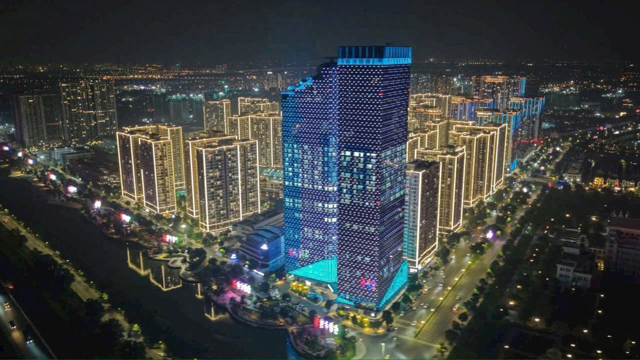 Vinhomes Ocean Park về đêm năm 2025