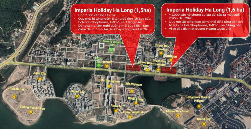 Imperia Holiday Hạ Long tiến độ