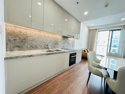 Cho Thuê Căn Hộ 3PN Masteri Waterfront Full Đồ – Toà H1, Tầng Cao, Giá 16 Triệu/Tháng