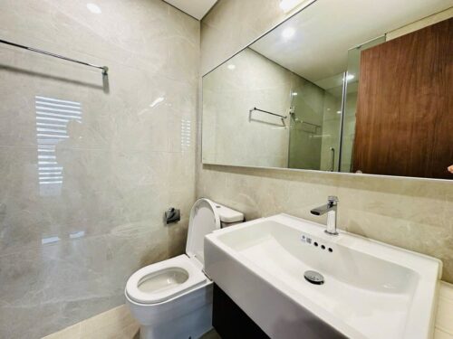 Cho Thuê Căn Hộ 3PN Masteri Waterfront Full Đồ – Toà H1, Tầng Cao, Giá 16 Triệu/Tháng