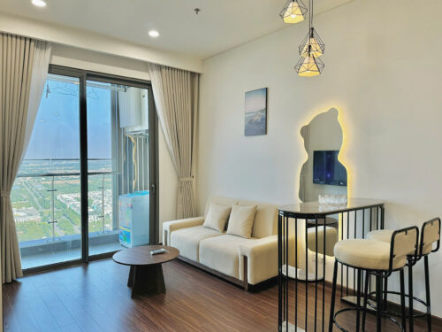 Cho thuê homestay 1PN+1 Masteri Waterfront | View hồ Ngọc Trai