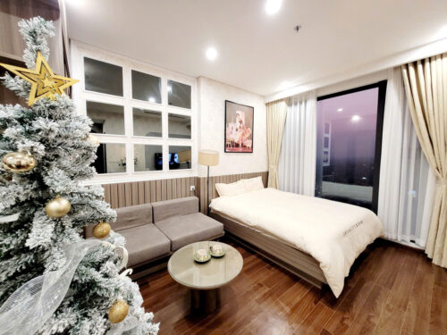 Cho thuê homestay 1PN Masteri West Heights MAS B | View thoáng