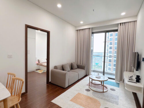 Cho Thuê Homestay 2PN Masteri Waterfront H1 – Tầng Cao, View Đẹp