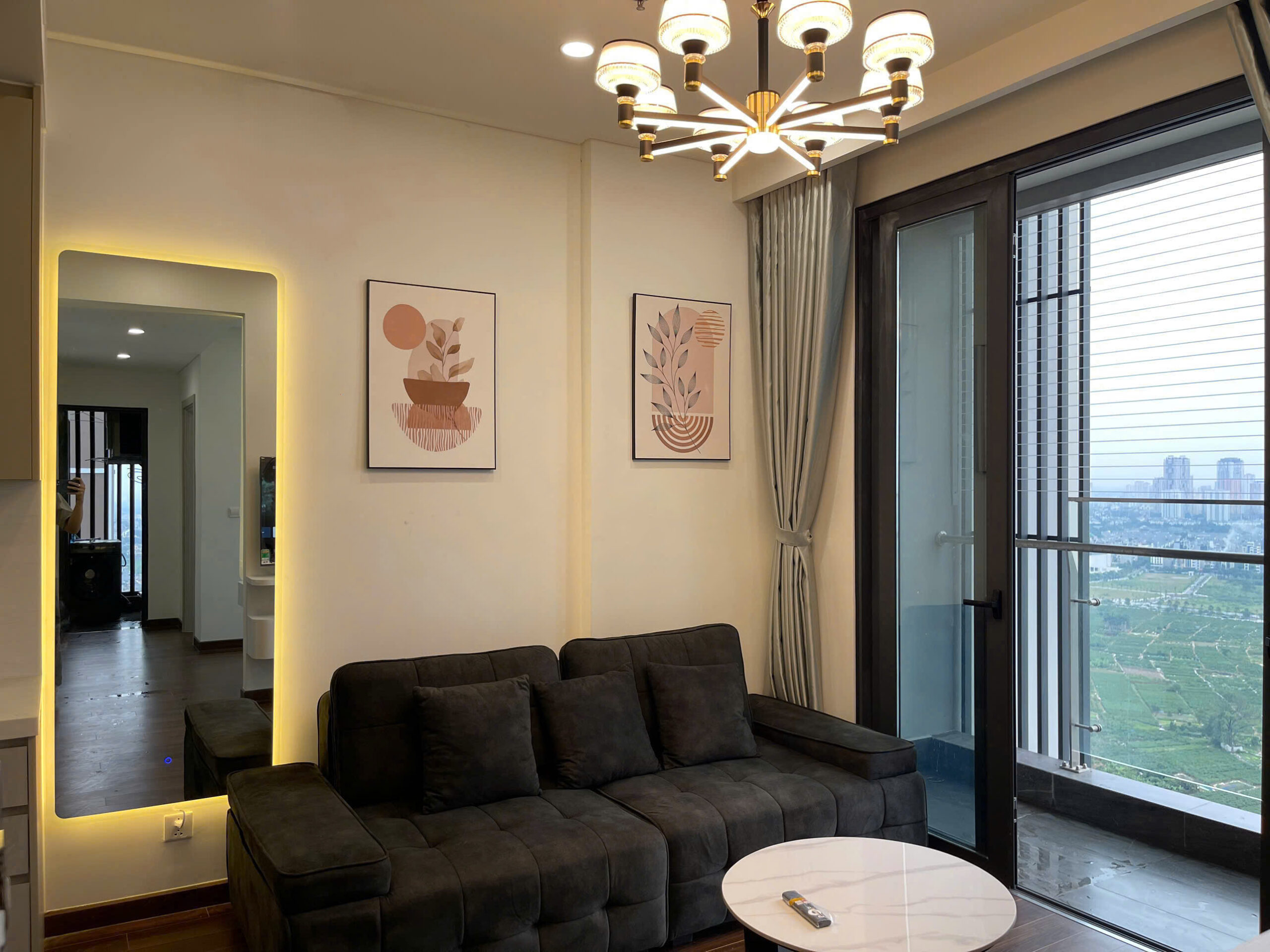 cho-thue-homestay-2pn-masteri-west-heights-3 Cho thuê homestay 2PN Masteri West Heights | Giá tốt | View Hồ