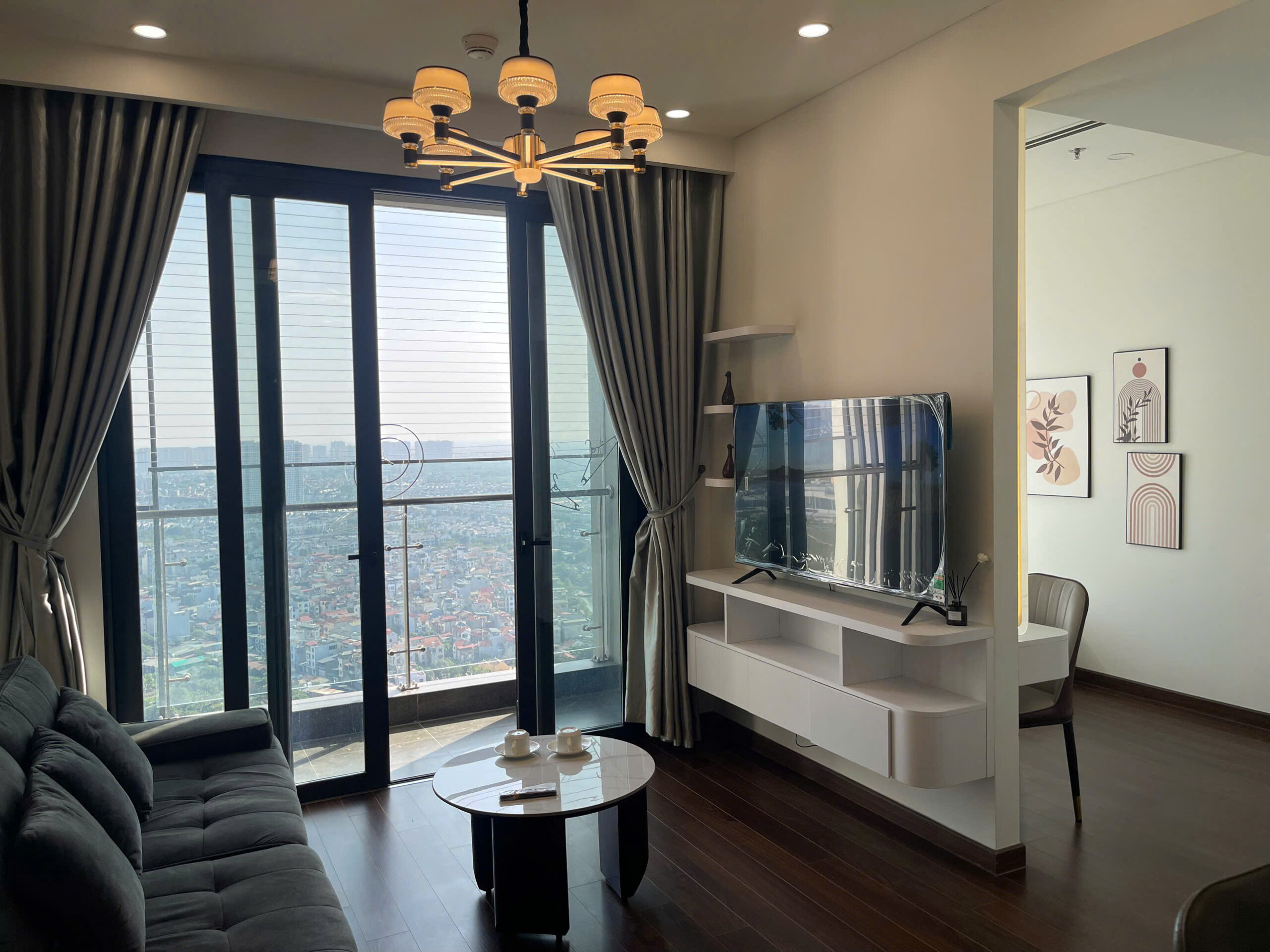 cho-thue-homestay-2pn-masteri-west-heights-4 Cho thuê homestay 2PN Masteri West Heights | Giá tốt | View Hồ