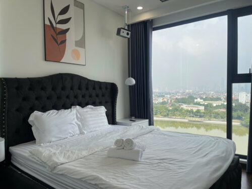 Cho thuê homestay Masteri West Heights MAS B | View Hồ | Giá tốt