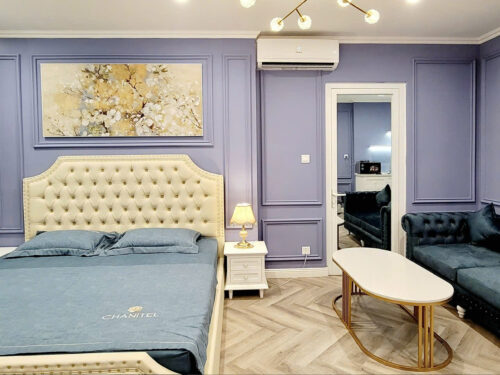 Cho thuê homestay Studio Vinhomes Ocean Park S1.05 | Tầng cao