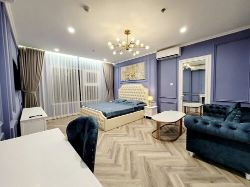 Cho thuê homestay Studio Vinhomes Ocean Park S1.05 | Tầng cao