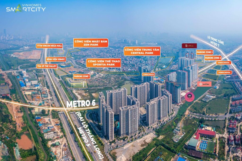 Tổng quan KĐT Vinhomes Smart City Tây Mỗ | Đại đô thị thông minh