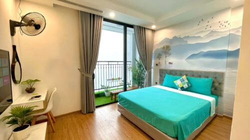 Cho thuê homestay Green Bay Mễ Trì – G3 tầng 38 view hồ đẹp