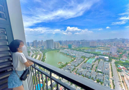 Cho thuê homestay Green Bay Mễ Trì – G3 tầng 38 view hồ đẹp