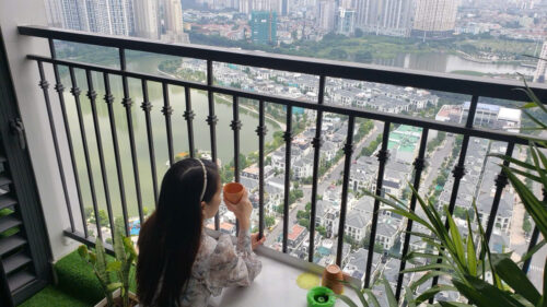 Cho thuê homestay Green Bay Mễ Trì – G3 tầng 38 view hồ đẹp