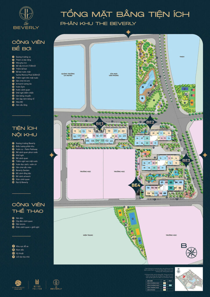 Mặt bằng The Beverly Vinhomes Ocean Park 1