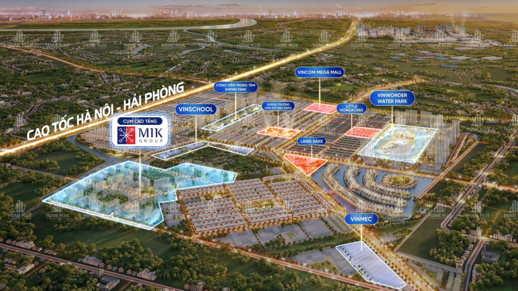 Vị trí Imperia Ocean City The Parkland