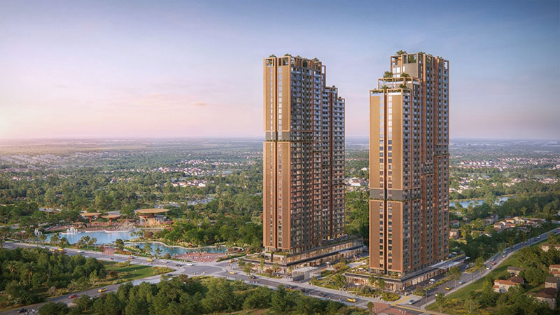 Phân khu Forest Garden sở hữu vị trí và tầm view đắt giá tại The Parkland