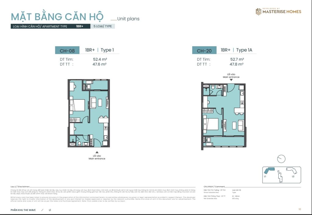 Căn Hộ 1PN+1 Masteri Grand Coast | Ở Rộng Hơn – Giá Tốt Căn Hộ 1PN+1 Masteri Grand Coast | Ở Rộng Hơn – Giá Tốt