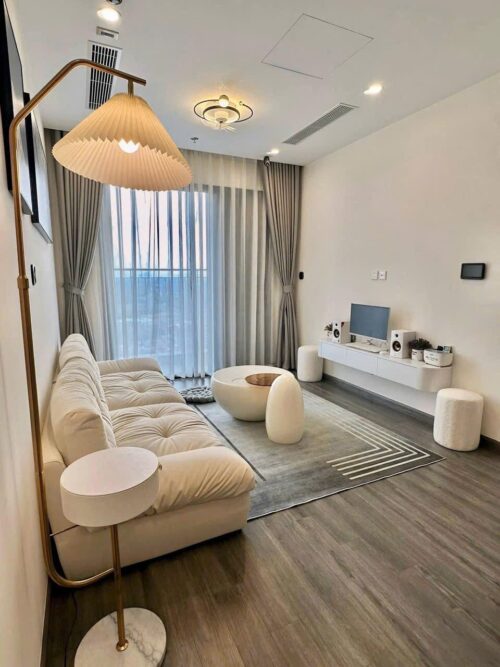 Cho thuê căn hộ 1PN The Zenpark Ocean Park, full đồ, 42m², 9.1tr