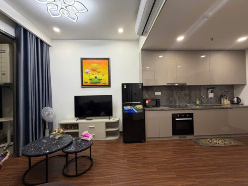 Cho thuê căn hộ 2PN 2WC Masteri Waterfront H3 – Căn góc, full đồ