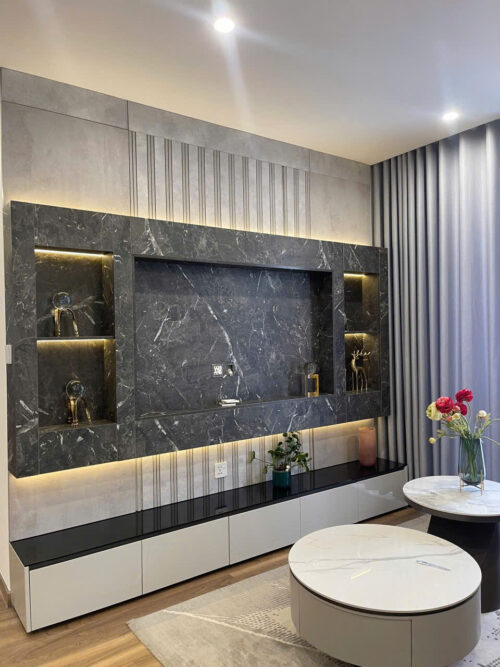 Cho thuê căn hộ 3PN The Zurich Vinhomes Ocean Park – tòa ZR1, full đồ