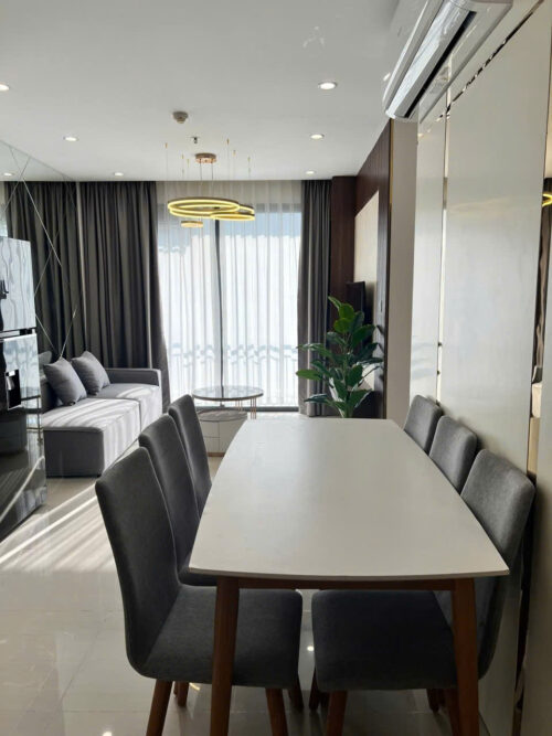 Cho thuê căn hộ 3PN Vinhomes Ocean Park tòa S2.10, tầng cao, 80m², nội thất đẹp, giá 12.5 triệu/tháng. Gọi 0968.719.555