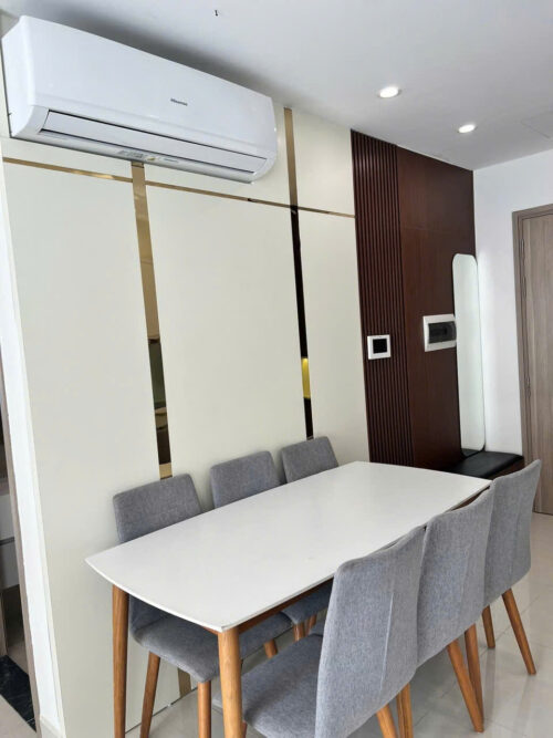 Cho thuê căn hộ 3PN Vinhomes Ocean Park tòa S2.10, tầng cao, 80m², nội thất đẹp, giá 12.5 triệu/tháng. Gọi 0968.719.555