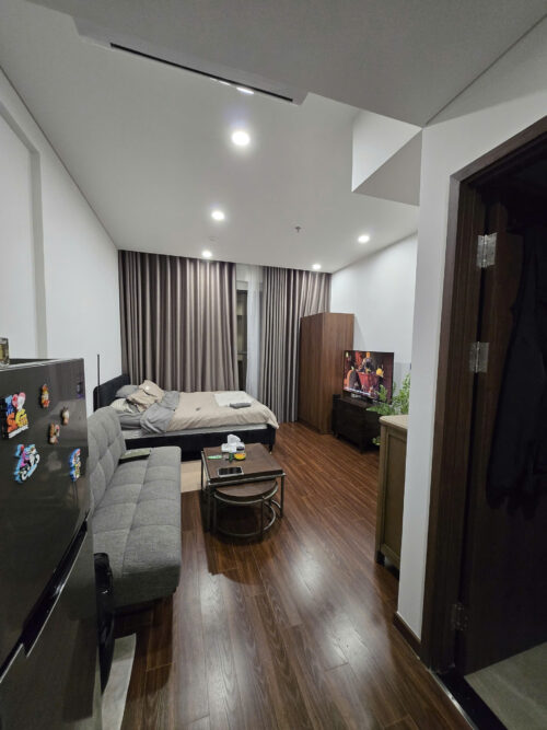 Cho thuê Studio Masteri Waterfront tòa M3 full đồ giá 8.5tr bao phí
