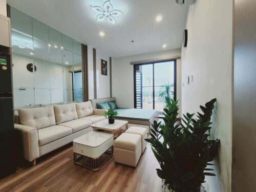 Cho thuê Studio The Zurich Vinhomes Ocean Park full đồ giá 7.5tr