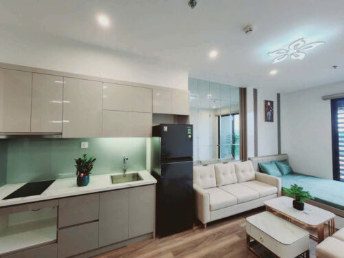 Cho thuê Studio The Zurich Vinhomes Ocean Park full đồ giá 7.5tr