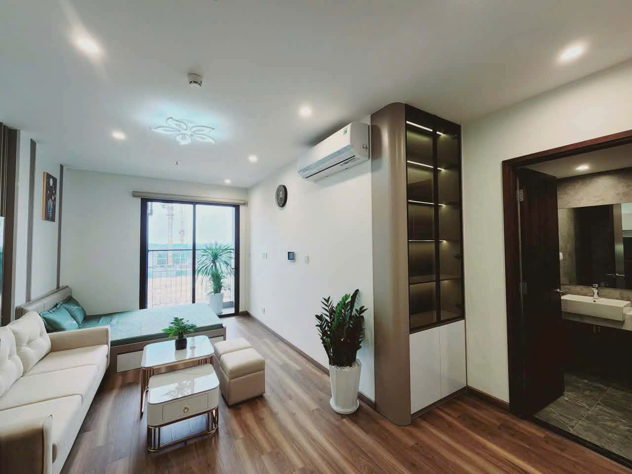 cho-thue-studio-the-zurich-vinhomes-ocean-park-4 Cho thuê Studio The Zurich Vinhomes Ocean Park full đồ giá 7.5tr