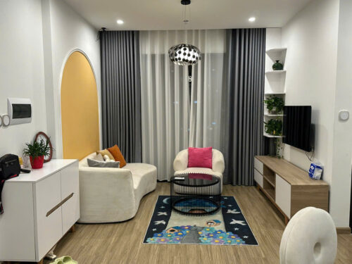 Cho thuê homestay The Pavilion Vinhomes Ocean Park 2PN tòa P3