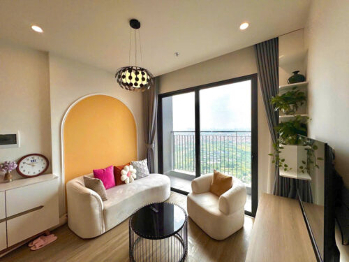 Cho thuê homestay The Pavilion Vinhomes Ocean Park 2PN tòa P3