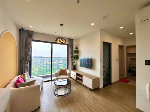 Cho thuê homestay The Pavilion Vinhomes Ocean Park 2PN tòa P3