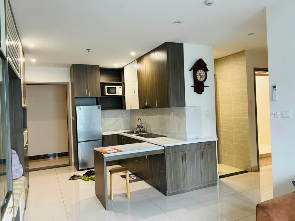 Cho thuê căn hộ 2PN 1WC full nội thất tòa S2.06 Vinhomes Ocean Park giá 7,5 triệu