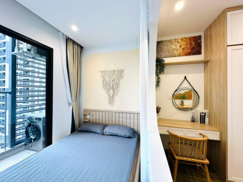 Cho thuê căn hộ Studio Vinhomes Ocean Park tòa P2 full nội thất đẹp,