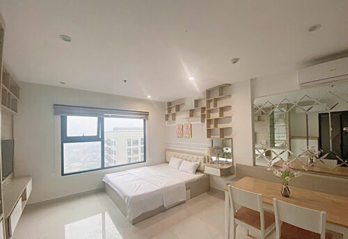 Cho thuê Studio toà S2.02 Vinhomes Ocean Park full đồ 6tr bao phí