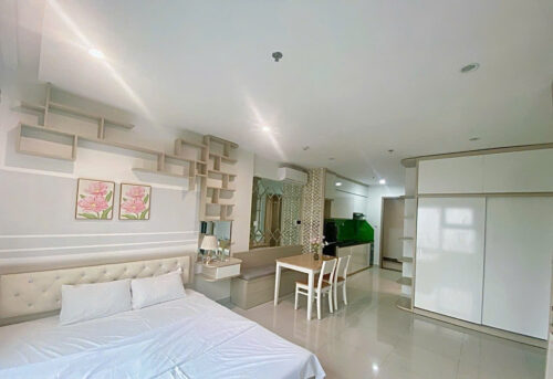 Cho thuê Studio toà S2.02 Vinhomes Ocean Park full đồ 6tr bao phí