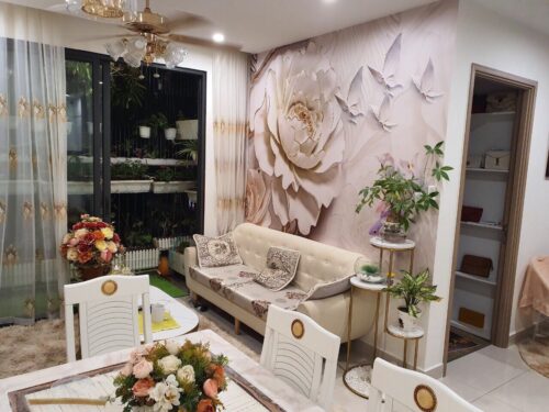 Cho thuê 2PN Vinhomes Ocean Park S1.05 – Full đồ, 8tr/tháng