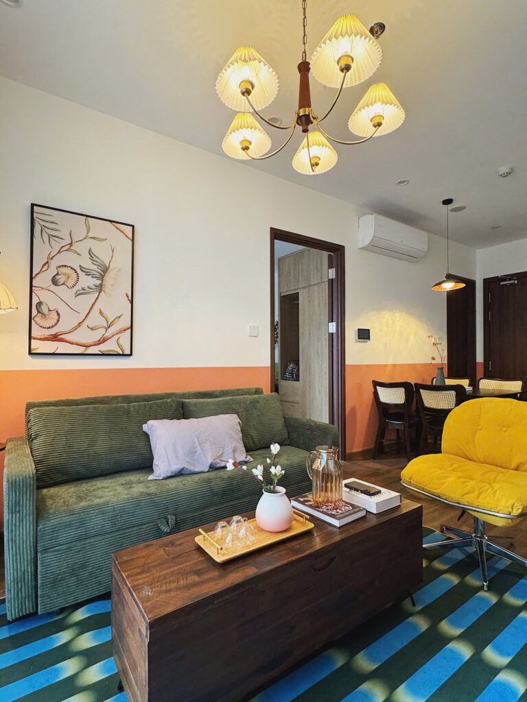 Cho thuê căn hộ 1 phòng ngủ Zurich 2 Vinhomes Ocean Park full nội thất đẹp