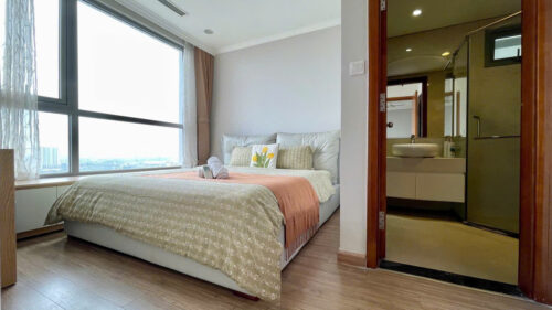 Cho Thuê Homestay Times City – Toà P6, Tầng Cao, View Đẹp