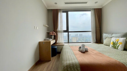 Cho Thuê Homestay Times City – Toà P6, Tầng Cao, View Đẹp