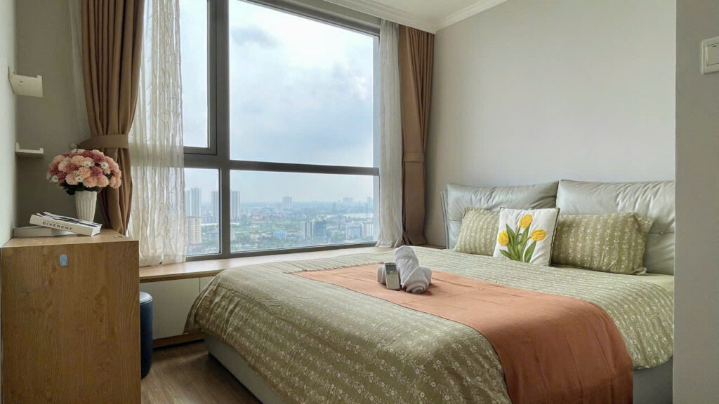 Cho Thuê Homestay Times City – Toà P6, Tầng Cao, View Đẹp