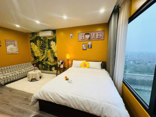 Cho thuê căn hộ studio Vinhomes Ocean Park full nội thất giá 6 triệu/tháng