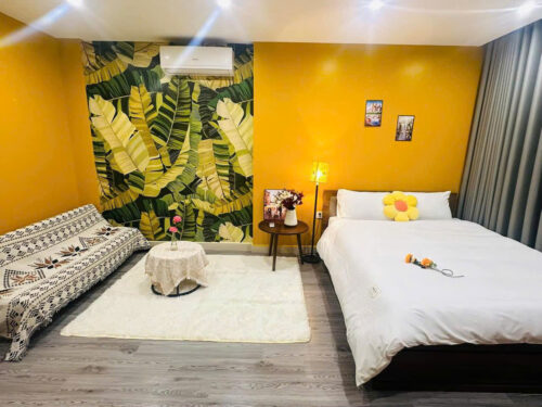 Cho thuê căn hộ studio Vinhomes Ocean Park full nội thất giá 6 triệu/tháng