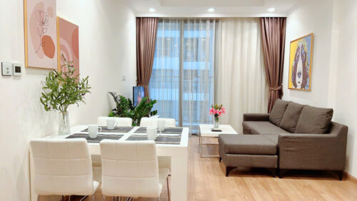 Cho thuê homestay Times City P10 tầng cao full đồ, view đẹp