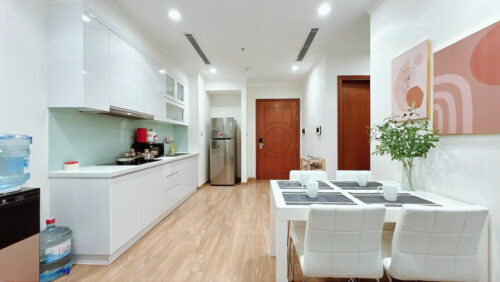 Cho thuê homestay Times City P10 tầng cao full đồ, view đẹp