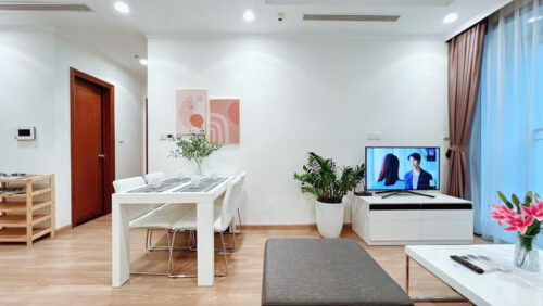 Cho thuê homestay Times City P10 tầng cao full đồ, view đẹp