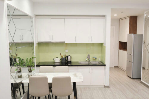 Cho thuê homestay Times City T9 tầng cao full đồ, view đẹp