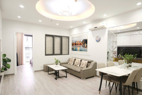 Cho thuê homestay Times City T9 tầng cao full đồ, view đẹp